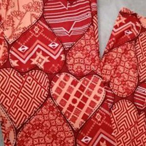LuLaRoe One Size Valentines Day Leggings